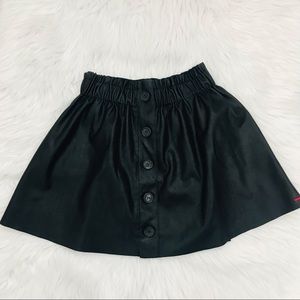 CASTRO Girls Faux Leather Skirt